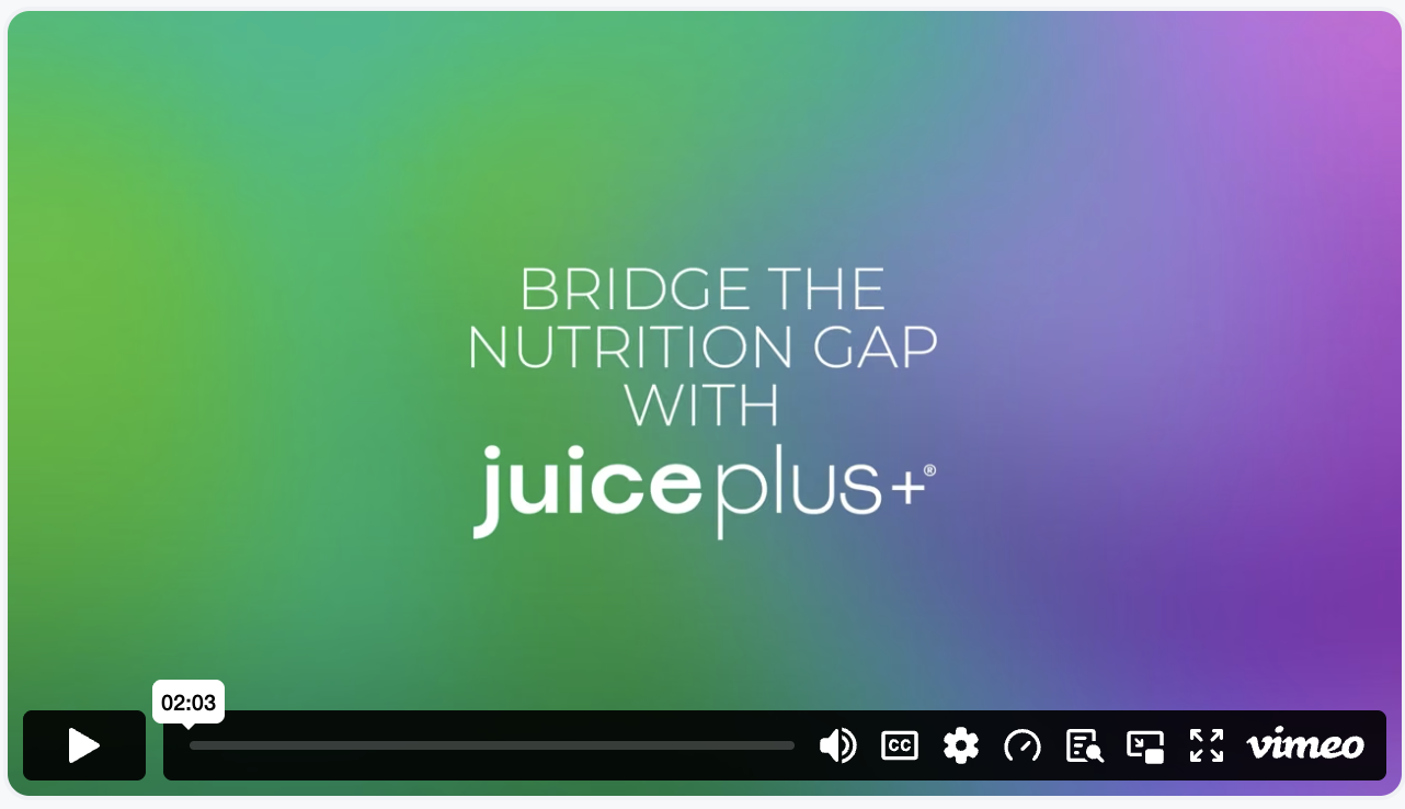 Juice Plus+ research video