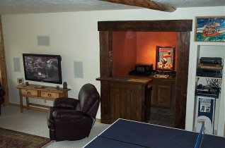 family room pub