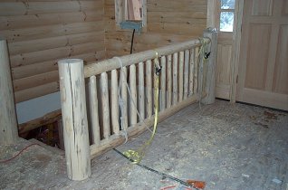 stairwell handrail