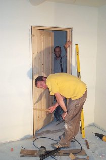 B & K mounting doors
