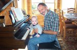 Owen with Grandad
