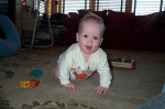 not yet 7 months and crawling