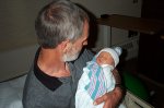 Owen with Grandad Mick