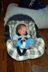 Owen almost two weeks old