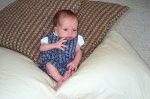 Owen three weeks old