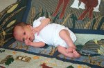 Owen three weeks old