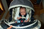 Owen six weeks old
