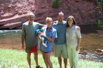after Granny and Grandad's baptism in the Frying Pan River