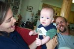 Owen with Mum & Dad