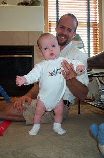 Owen with Daddy