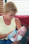 Owen with Granny
